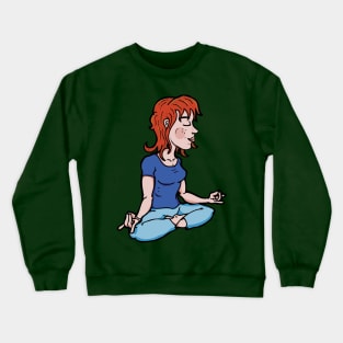 Yoga Girl Crewneck Sweatshirt